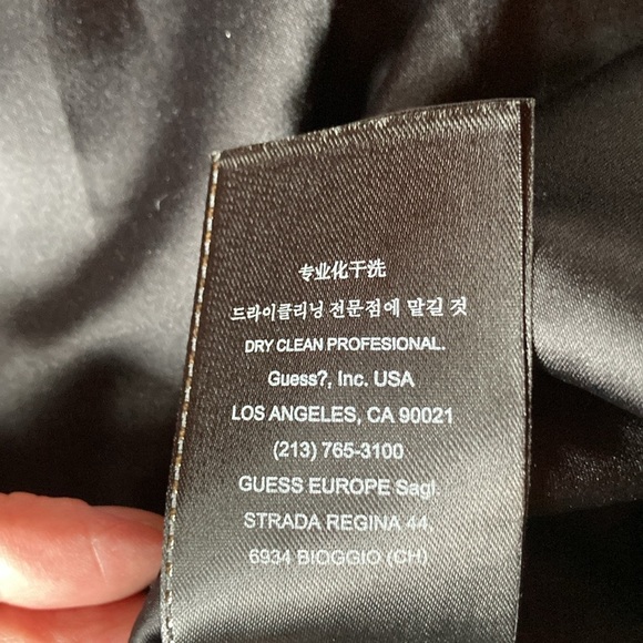 Guess Faux Fur Leopard Jacket - Picture 7 of 12